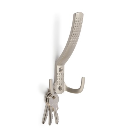 Hook furniture tundra TKT001, three -rod, satin nickel-3