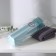 Case for toothbrush and paste of the Zvezda shares, 20.5 × 5.5 cm, blue color