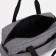 Sports bag with lightning, 3 outer pockets, long belt, gray color
