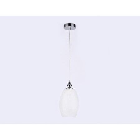 Suspended lamp with a replaceable lamp Ambrella Light, Traditional, TR3621, E27, Color Chrome-1