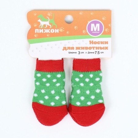 Noski socks "New Year", size M (3/4 * 7.5 cm), set 4 pcs-2