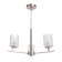 Emma chandelier 3x40W E27 Satin 40x40x75 (40) cm