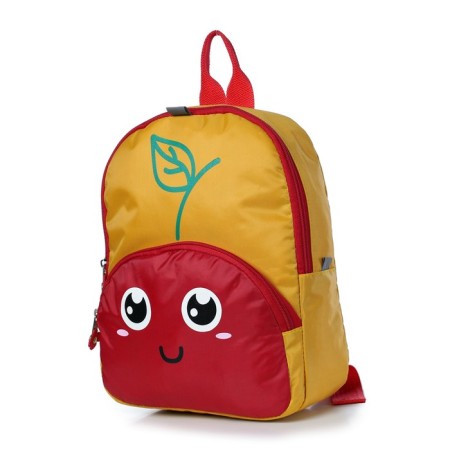 Baby backpack, lightning department, yellow/red 23x29x7.5cm-1