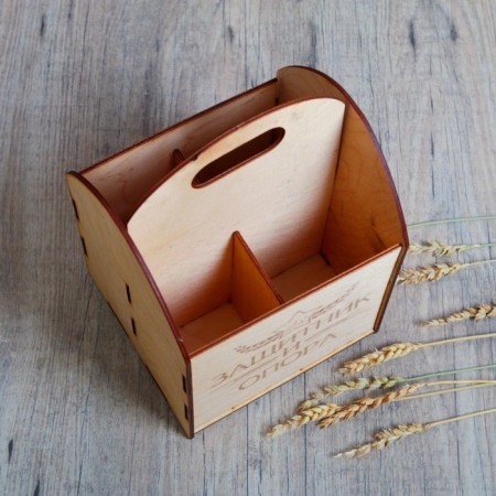 Box for beer "Defender and support"-2
