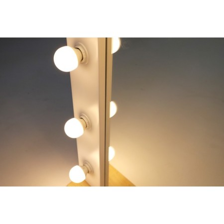 Crystable-9 mirror without lamps 900x150x680 Irish oak/white matte-3