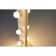 Crystable-9 mirror without lamps 900x150x680 Irish oak/white matte