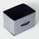 Stelly box for storage of the Dolyan "Wave", 37 × 27 × 27 cm, the color is blue