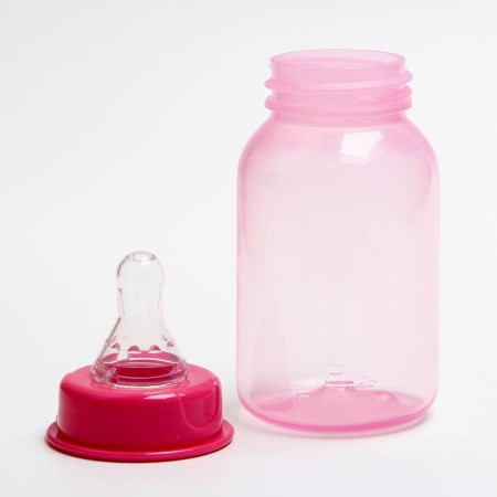 Bottle for feeding colored, 125 ml, from 0 months, MIX color-2