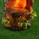 Garden figure "Dwarf with squirrel" large 20x40x75cm