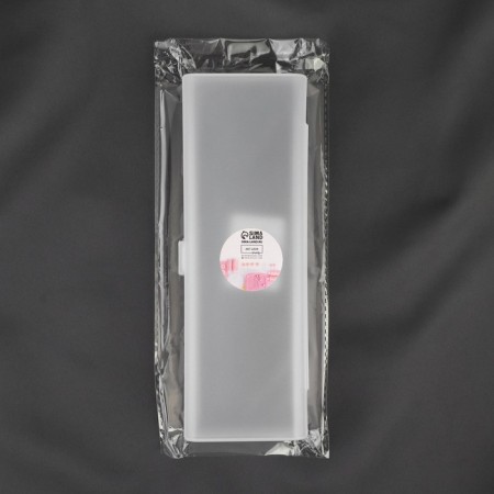 Littleness storage container, 19.5 × 6.7 × 2.8 cm, transparent color-3