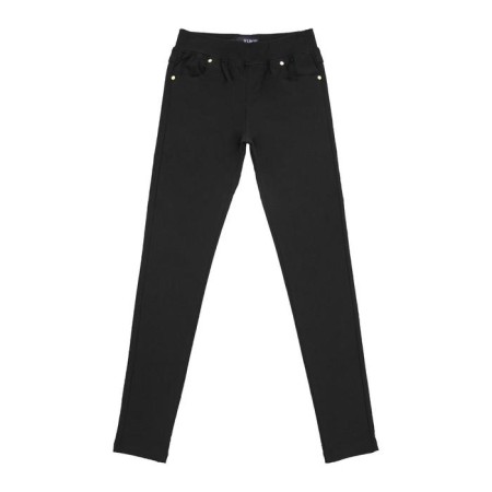 Legins for girls, height 152 cm, black color