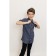 Surchachka upper for boys, height 146-152 cm, blue color