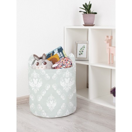 Basket for toys “Uniform shapes, size 35x35 cm
