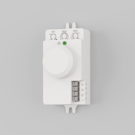Microwave traffic sensor Technical SM-01, 300W, 9.3x4.2x4 cm, white color-2