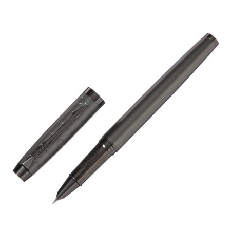 Gift feature, in the leatherette case, the body is dark gray-2