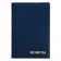 Album for coins 125 x 185 mm Calligrata "Combi" for 120 coins, 8 sheets, PVC cover, blue