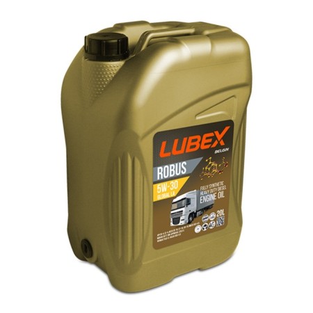 Motor oil Lubex Robus Global La 5W-30 CK-4/SN Plus/CI-4/CJ-4 E6/E7/E9, Sint, 20 liters