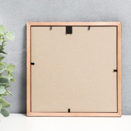 Photo frame pine С14 01/6 wenge 20x20 cm (plastic screen)-2