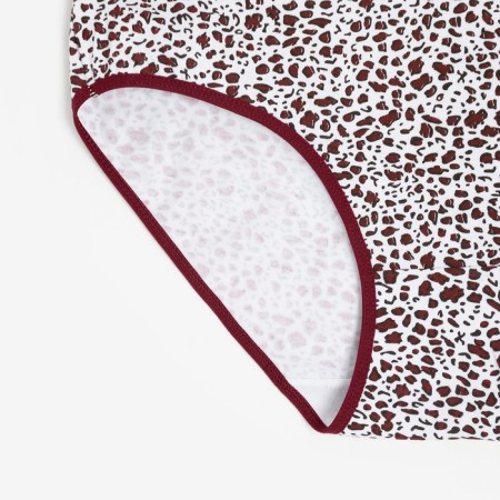 Cowards women's slips, burgundy color, size 54-56-1