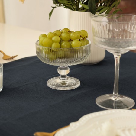 Walking on the table Ethel Linen Style 40x146 cm, central mix, 100% linen-2