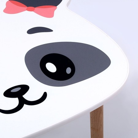 Children's table "Panda table" for girls-3