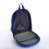 Baby backpack on lightning, blue color