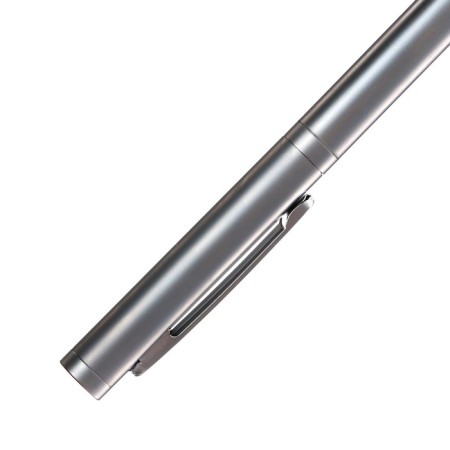 Switching handle, 1.0 mm, BrunovisConti firenze, blue rod, metal case Soft Touch silver, in case-3