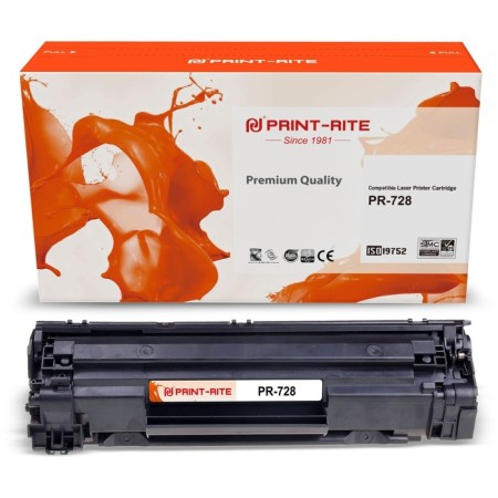 Laser Cartridge Print-Rite TFH898BPU1J PR-728 728 (2100K), Black-3