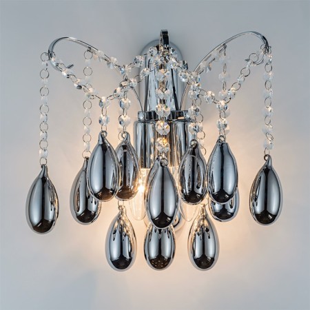 Wall lamp 2x40W E14, size 28x20x30 cm-1