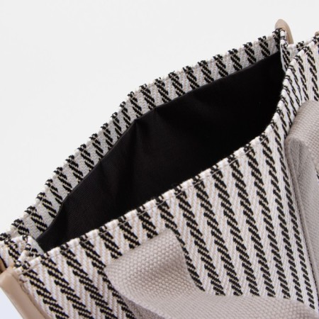 Bag-touut without fastening, gray color-2