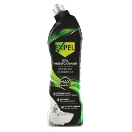 EXPEL cleaning product, gel, for bathroom and sanfayans, 750 ml-3