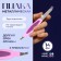 Metal peel-trimmer for nails, rubberized pen, 14 cm, color mix