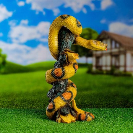 Garden figure "Brown Snake" 37x21cm-3