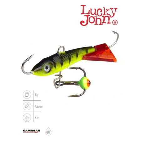 Balancir Lucky John Classic 4.5 + tee, 5 cm, color 31rt blister