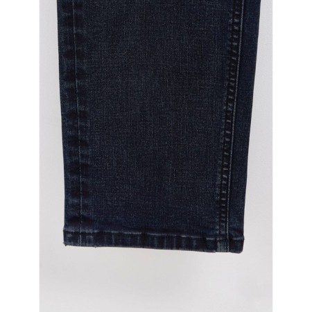 Women's jeans with a high landing CONTE Elegant Straight Leg, size XL, color Blue Black-10