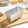 Bread form, 22 × 11 × 11.5 cm, 1.95 l, silver color