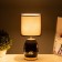 Traffic light "Jenn" E27 40W black and golden 16x16x35 cm Risalux