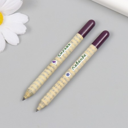 Growing gift pencils Mini "lavender + lilac" set 2 pcs.-3