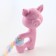 Premium chewing diet "Pig", 10 x 6 x 3.5 cm, pink