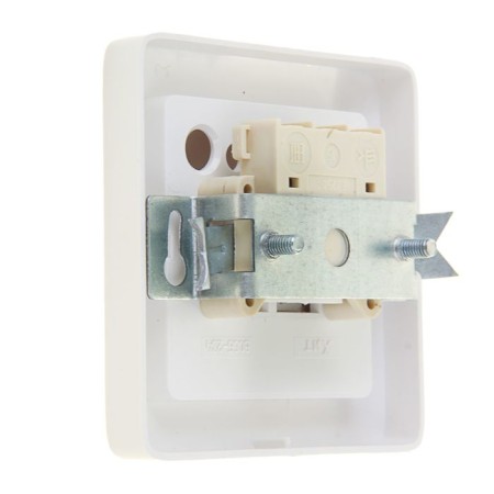 Hit switch Sche VS56-234-B, 6 A, 2 keys, hidden, white color-1