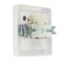 Hit switch Sche VS56-234-B, 6 A, 2 keys, hidden, white color