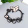 Keychain-keyword metal "Pig with wings" enamel 4.5x5.5 cm