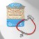 Bracelet-reinforcing “Red thread” Talisman protection, Keeper Angel, Color silver, l = 20 cm