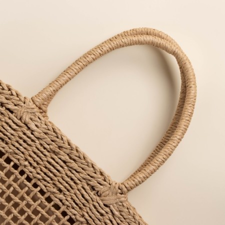 Women's bag SL Home, manual weaving, cotton, pens length 18.5 cm, 40 × 27 cm-2