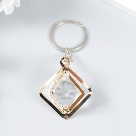 Breek Metal "Cub" Crystal, gold 3x4x4 cm