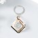 Breek Metal "Cub" Crystal, gold 3x4x4 cm