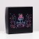 Confectionery packaging, box, "neon birthday", 30 x 30 x 15 cm, 2 kg