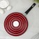 Pancakes "Expert", d = 25 cm, plastic handle, anti -stick coating, burgundy color