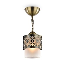 Suspended lamp Freya FR2200-PL-01-BZ Teofilo, 120x120x920 mm, E27, 1x60W, color of bronze