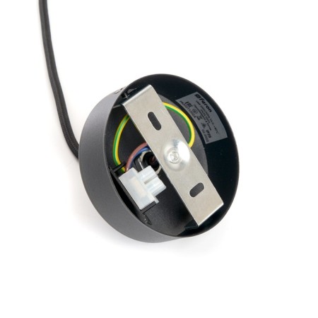 Ceiling light Feron ML1768, IP20, GU10, 35 W, 55x55x200 mm, black color-4
